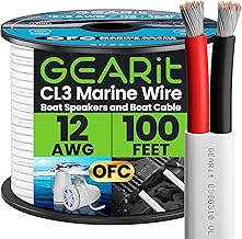 12 Gauge 100ft Speaker Wire for Indoor and Outdoor Use