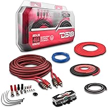4-Gauge Amplifier Installation Kit with Cables and Fuse