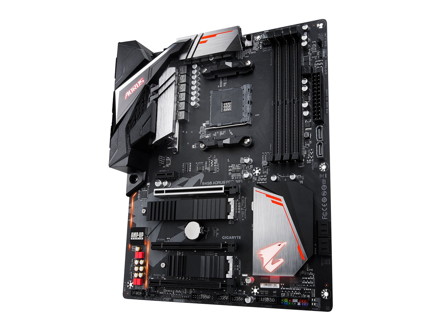 B450 AORUS PRO Wi-Fi (AMD Ryzen AM4/ATX/M.2 Thermal Guard with Onboard Wi-Fi/HDMI/DVI/USB 3.1 Gen 2/DDR4/Motherboard)