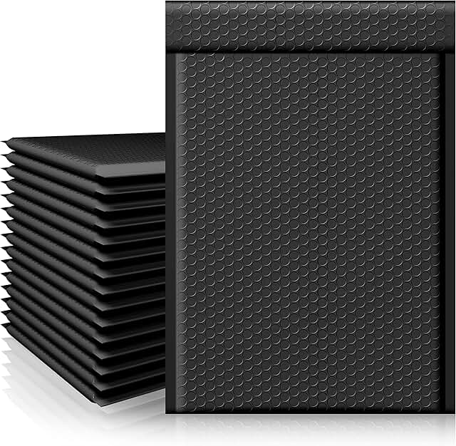 10.5x16 Inch Bubble Mailers, 40 Pack, Waterproof, Self Seal