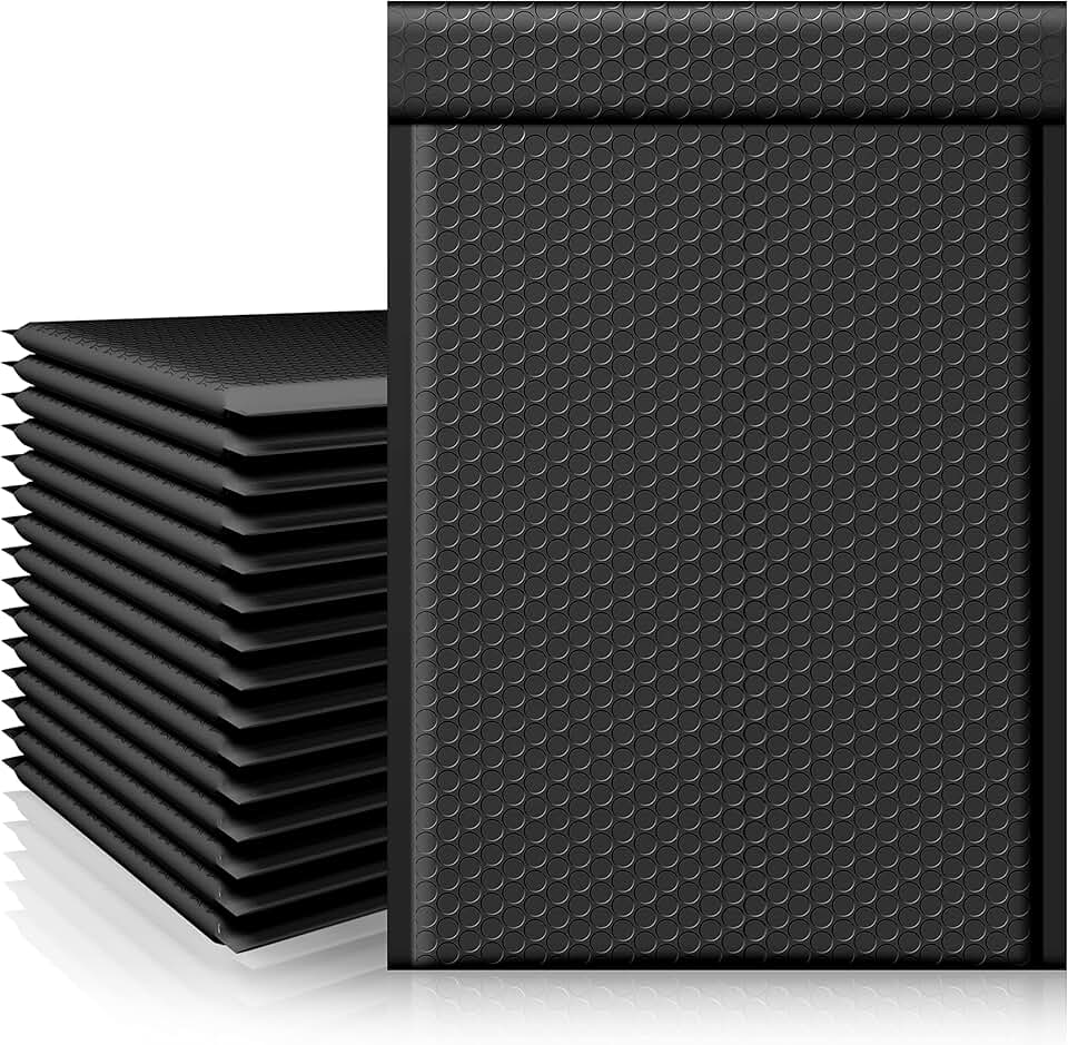 10.5x16 Inch Bubble Mailers, 40 Pack, Waterproof, Self Seal