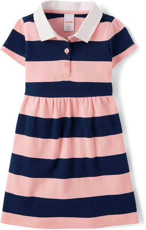 Baby Girls' and Toddler Short Sleeve Polo Dress