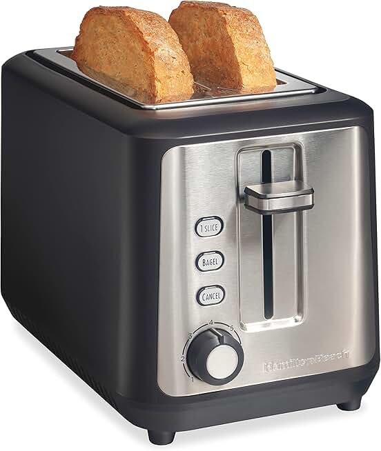 2-Slice Toaster with Wide Slots and Shade Control