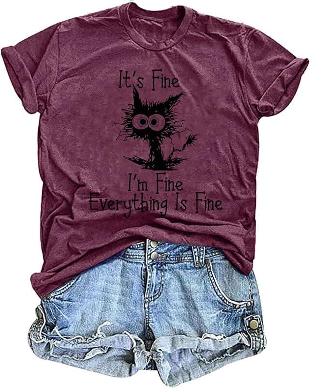 Women's Inspirational Short Sleeve Casual T-Shirt