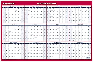 Large 2026 Erasable Wall Calendar, 36" x 24"