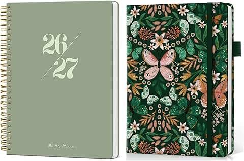 Hardcover Executive Notebook and Monthly Planner