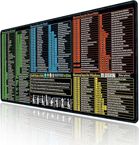 Large waterproof non-slip gaming and office desk mat