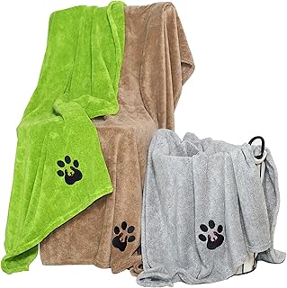 Extra Large Dog Towels Pack of 3 for Drying Pets