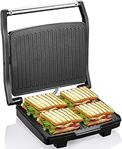 Indoor Panini Press Grill with Non-Stick Plate