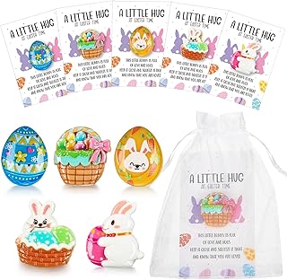 40 Sets of Easter Pocket Hug Gifts with Cards and Bags