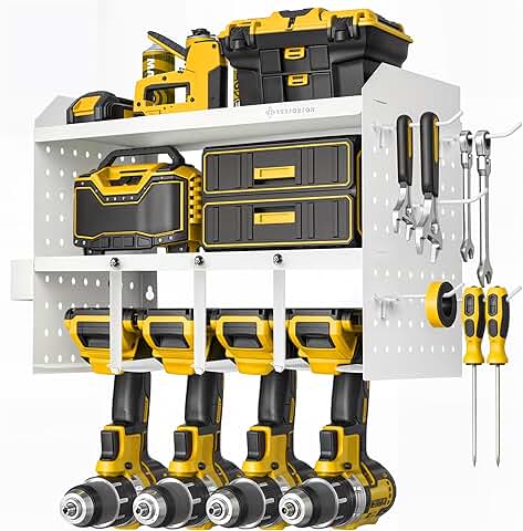 Heavy Duty 3-Layer Power Tool Wall Organizer