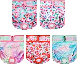 Washable Female Dog Diapers for Small to Large Dogs