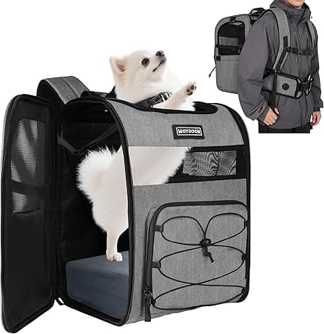 Comfortable Dog and Cat Backpack Carrier