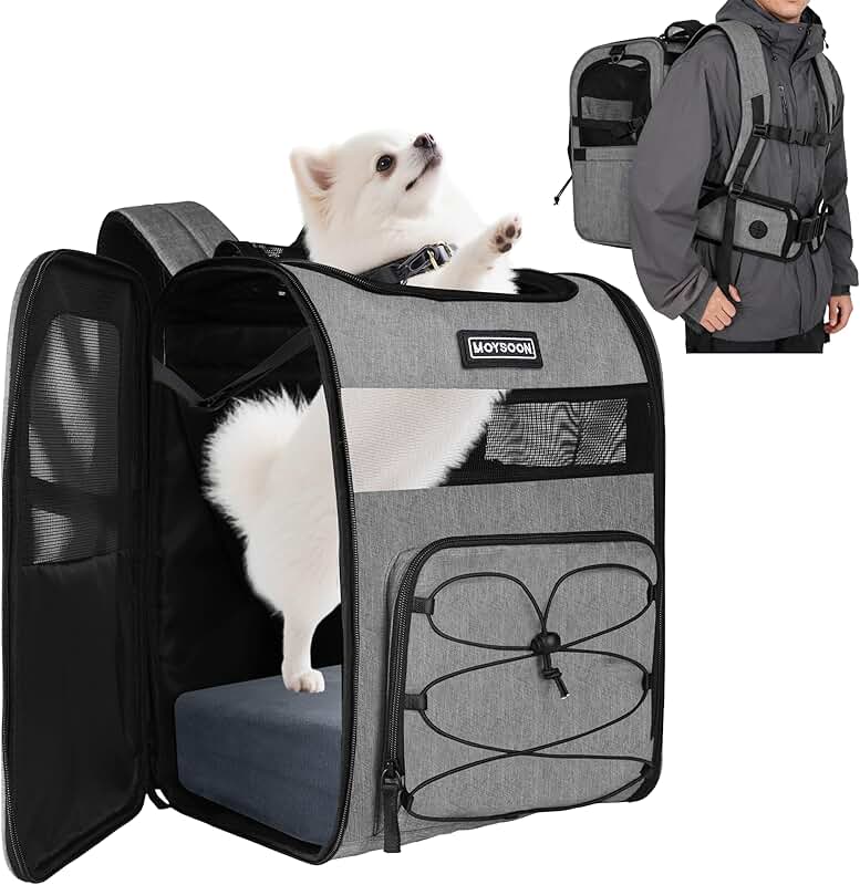 Comfortable Dog and Cat Backpack Carrier