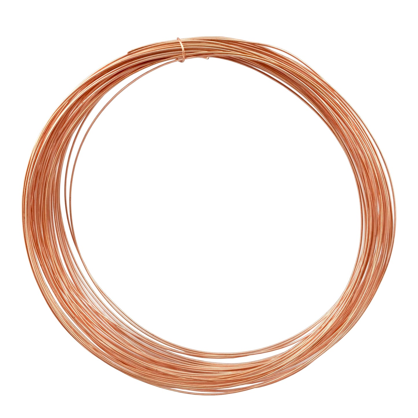 32.8 Feet Soft Round Bare Copper Jewelry Wire for Crafting