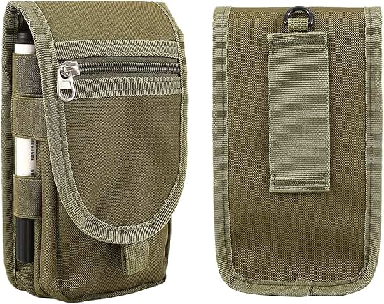 Multi-Purpose Tactical Phone Pouch for Hiking and Camping