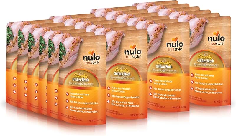 Natural Grain-Free Cat Food Topper with High Protein