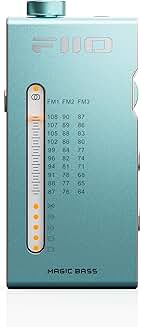 Portable FM Stereo Radio with Bass and 3D Sound