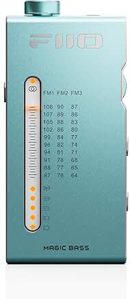 Portable FM Stereo Radio with Bass and 3D Sound