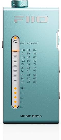 Portable FM Stereo Radio with Bass and 3D Sound