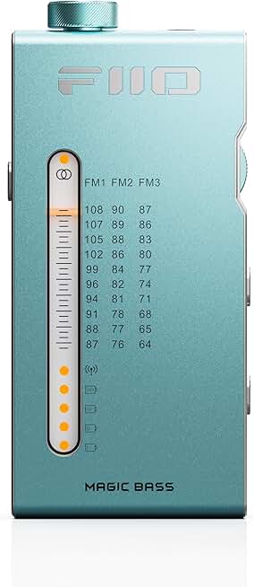 Portable FM Stereo Radio with Bass and 3D Sound