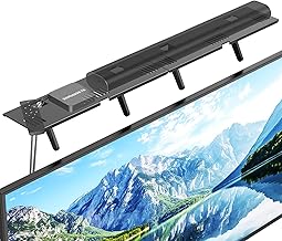 Steel Soundbar Mount for TV Top Shelf, Fits Most Up to 15 Lbs