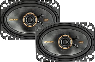 Pair of 4x6 Coaxial Speakers with Tweeters