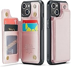 iPhone 13 Wallet Case with Card Holder and RFID Blocking