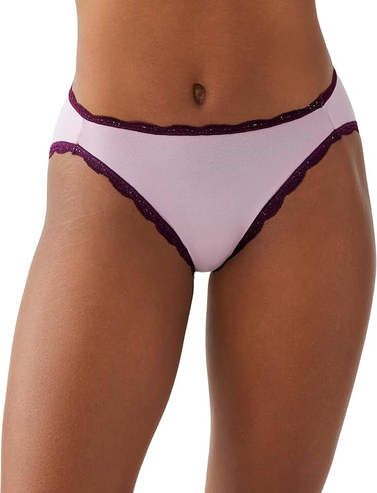 Women's Full Coverage Hi Leg Eyelet Brief Panty