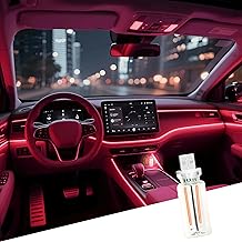 Red USB LED Car Night Light with Touch Control