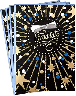 Graduation Cards with Envelopes, Set of 4
