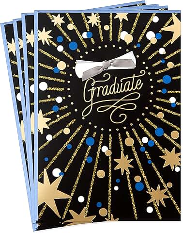 Graduation Cards with Envelopes, Set of 4