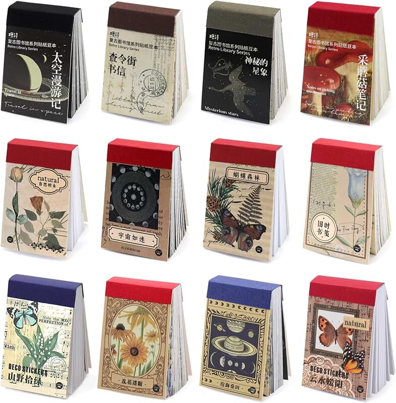 600 Washi Stickers for Scrapbooking and Crafts