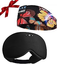 Comfortable Bamboo Cotton Sleep Headband with Bluetooth Mask
