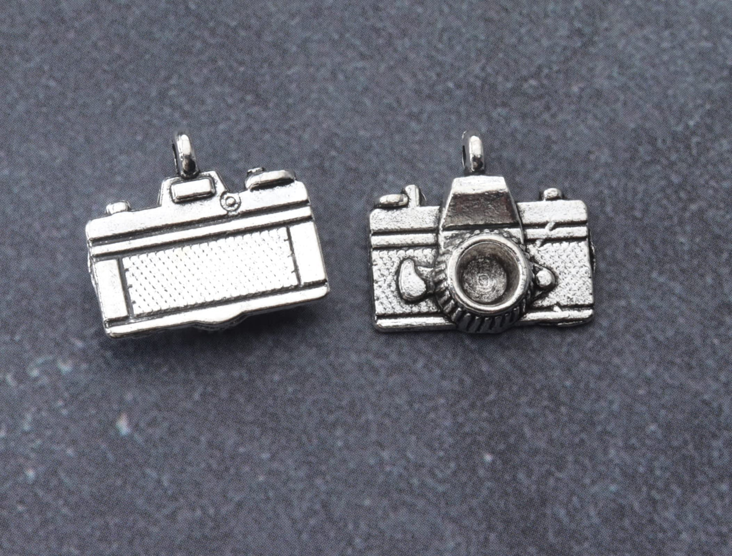 50 Pcs Mini Camera Charms for Jewelry Making and DIY Gifts