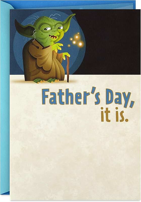 Father's Day Card with Yoda and Celebrate You