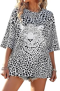Women's Loose Round Neck Casual Summer T-Shirt