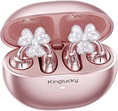 Jewelry-Inspired Clip-On Earbuds with Shamrock Design
