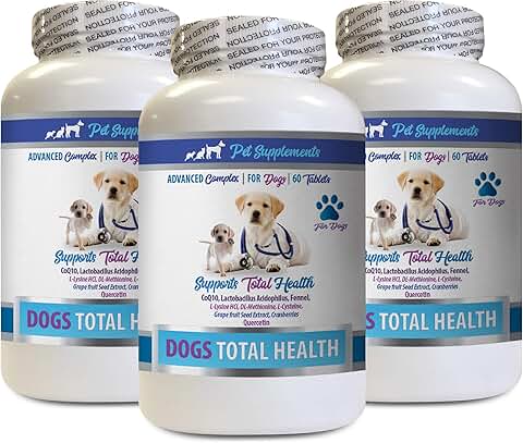 Dog Oral Care and Health Support, 3 Bottles