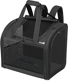 Widened Cat and Dog Backpack with Breathable Mesh