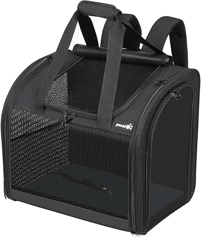 Widened Cat and Dog Backpack with Breathable Mesh