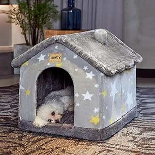 Cute Indoor Dog House with Cover for Small Pets