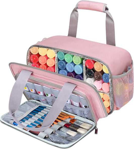 Two-Tier Slide-Out Storage Organizer with Handles