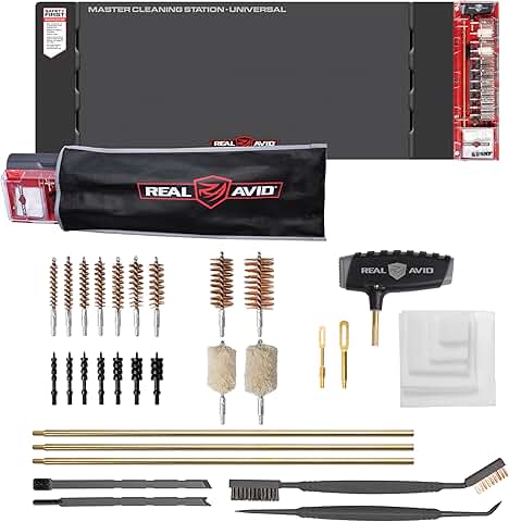 Universal Gun Cleaning Kit with Handgun or Station Options