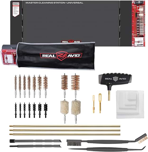 Universal Gun Cleaning Kit with Handgun or Station Options