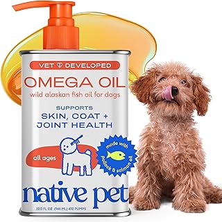 Omega 3 Fish Oil for Dogs and Cats, 32oz