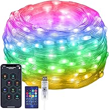 RGB LED Fairy Lights with Remote, 33FT Waterproof Indoor and Outdoor