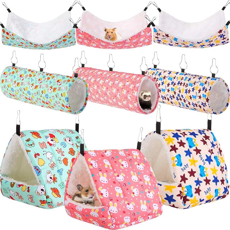 9-Piece Small Pet Hanging Hammock Set