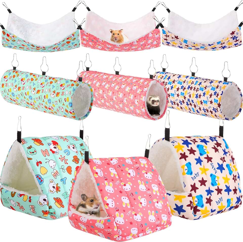 9-Piece Small Pet Hanging Hammock Set