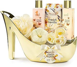 Elegant 9-Piece Bath Set with Shower Gel and More